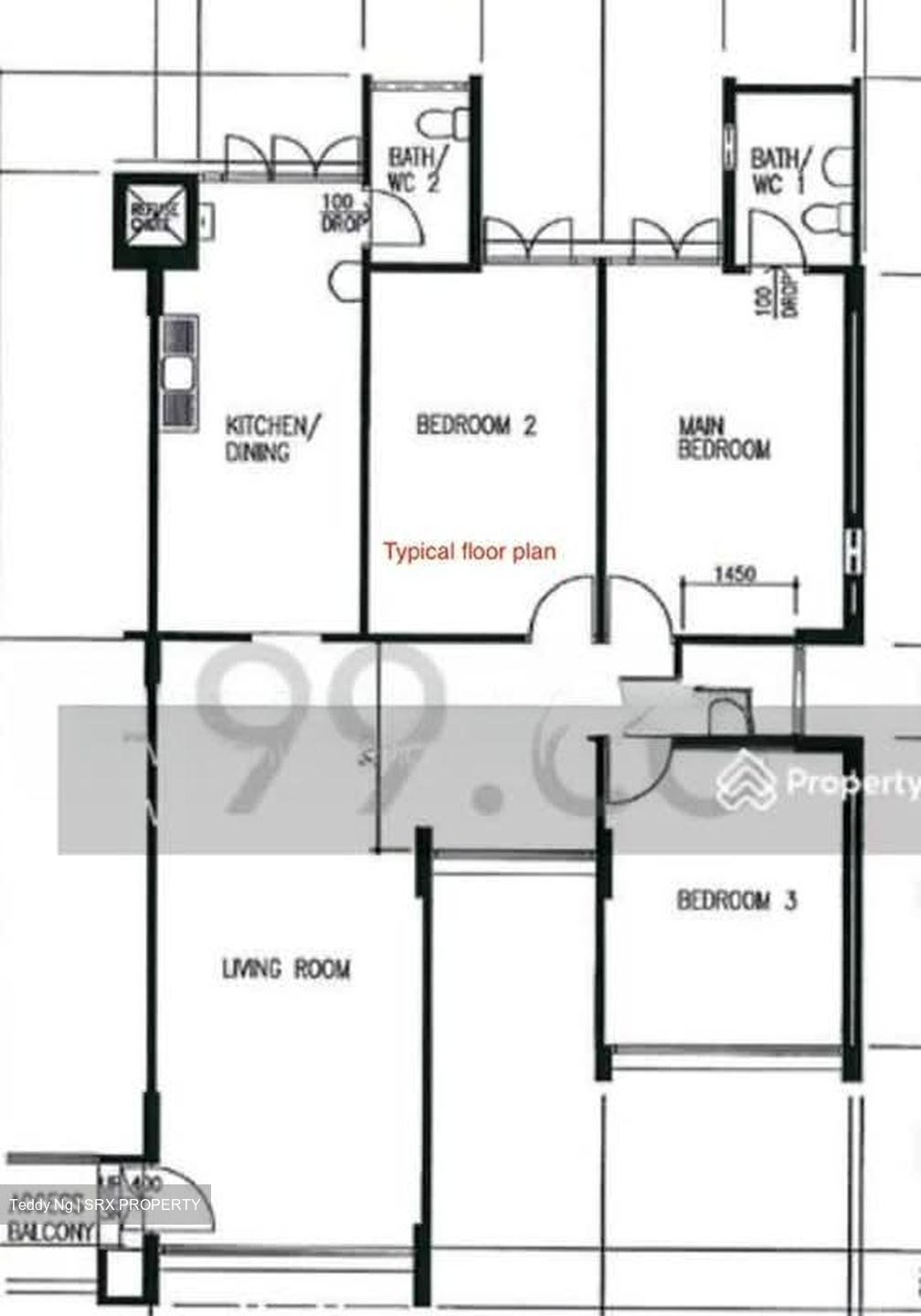 Blk 113 Bukit Batok West Avenue 6 (Bukit Batok), HDB 4 Rooms #533661841